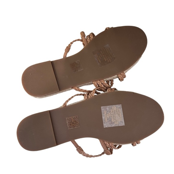 Madewell | The Kathryn Espadrille Leather Slide Sandal Size 7 NWOT - Picture 9 of 10